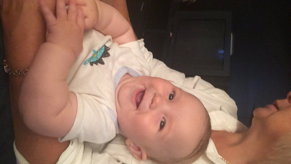 внучек доволен