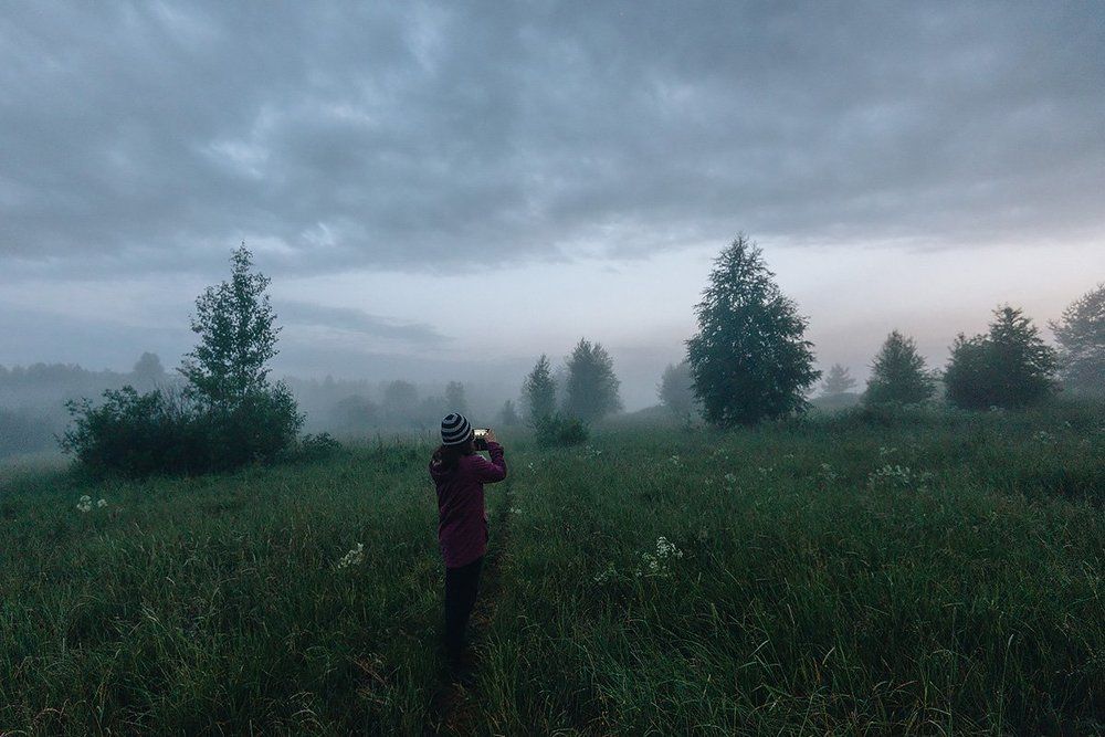 Фотограф в тумане