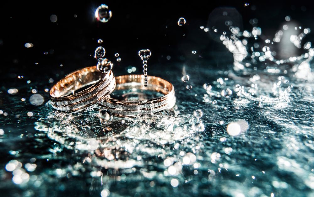 Колечки в воде))