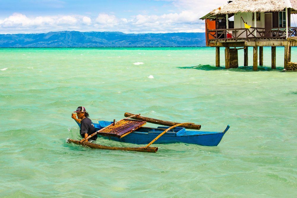 Manjuyod White Sandbar, Philippines, Negros Island