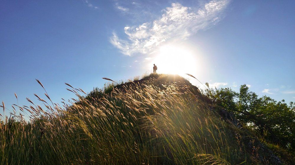 Фотограф на вершине.