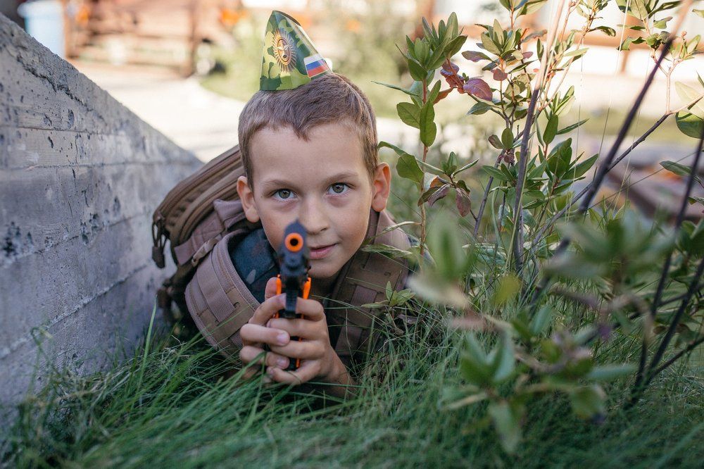 Бойца видно с детсва