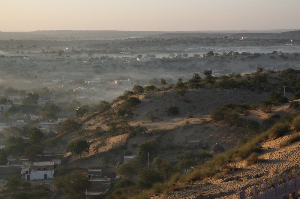 Tharparkar District land  Fog