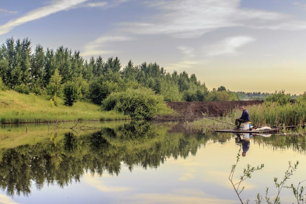 На рассвете..