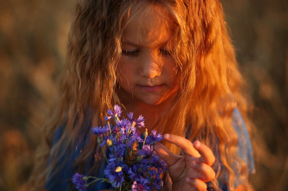 Солнце в волосах..