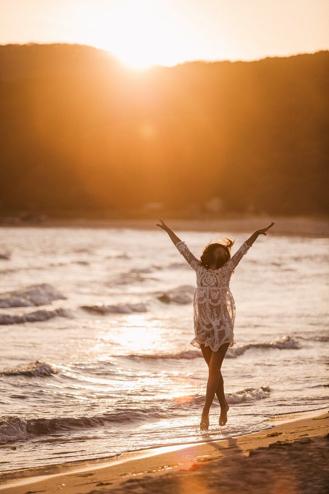 Подарите девушке закат!