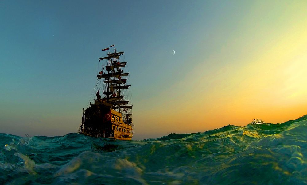 Изумрудный закат