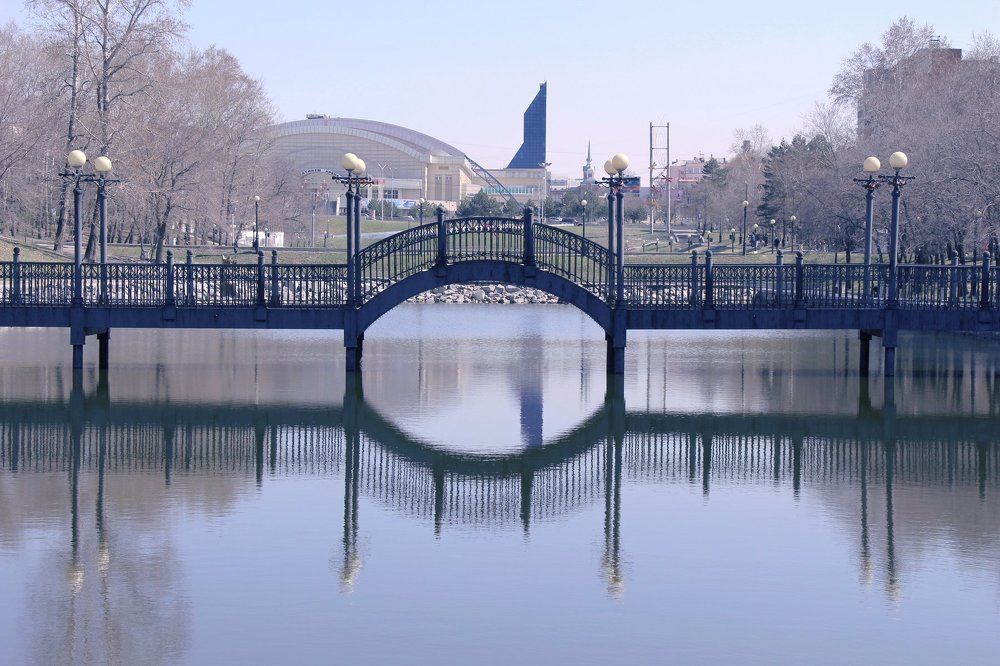 Мостик на Хабаровских Прудах