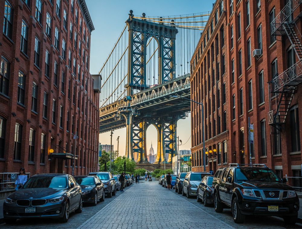 Вид на Манхэттенский мост