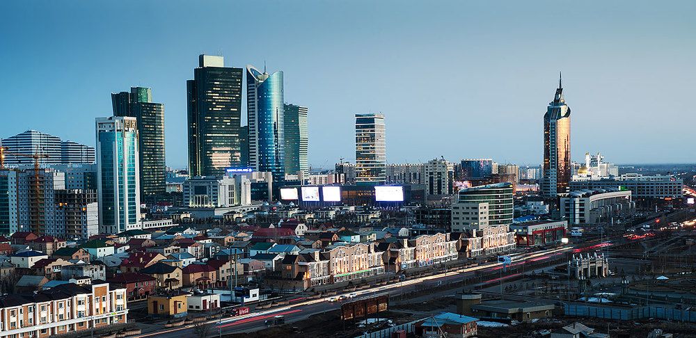 Вечерняя Астана