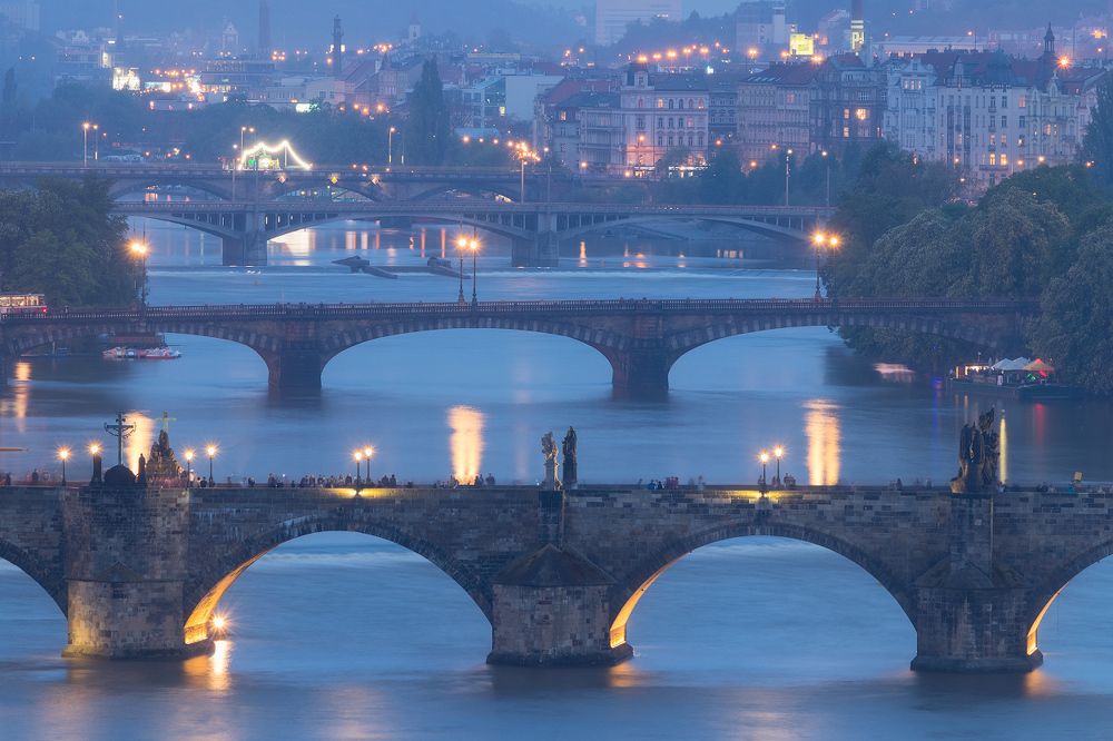Мосты Праги.