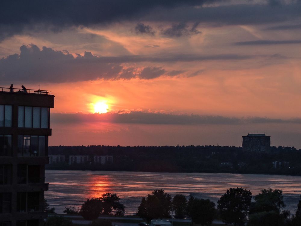 Sunset on the Ottawa River