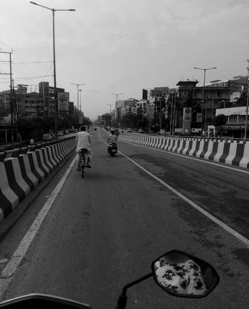 One love for city's road.