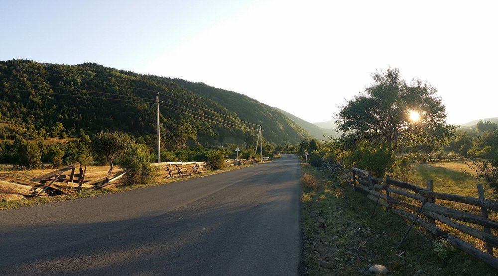 По дороге на перевал Годердзи, Грузия