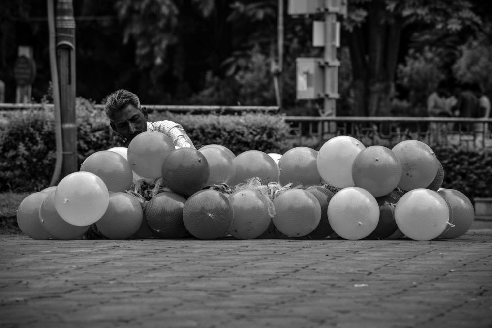 man selling pleasures