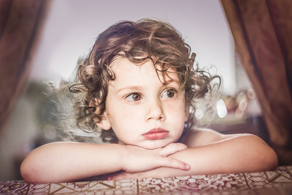 Thinking about something