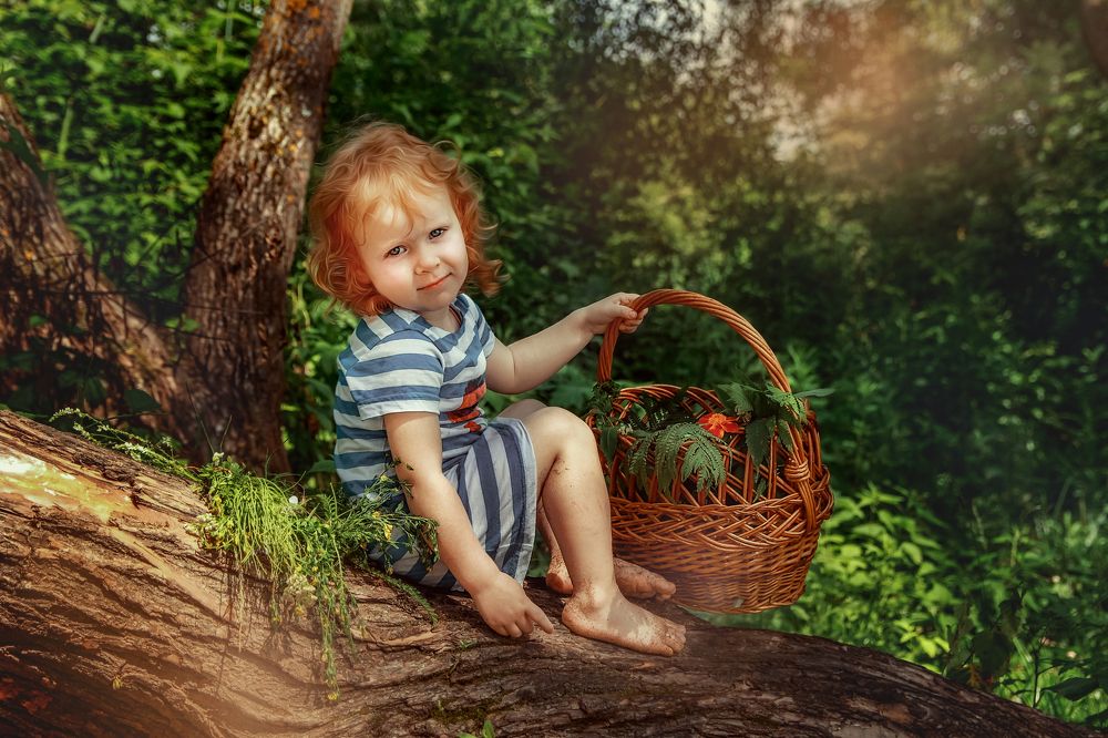 Детство в деревне