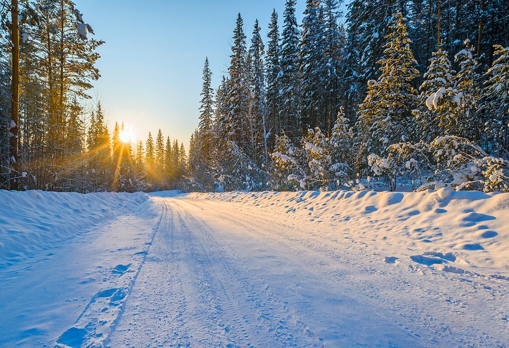 Winter road