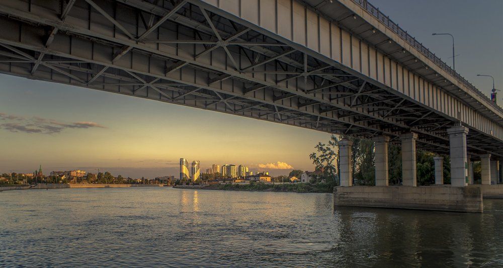 Краснодар , Тургеневский мост.