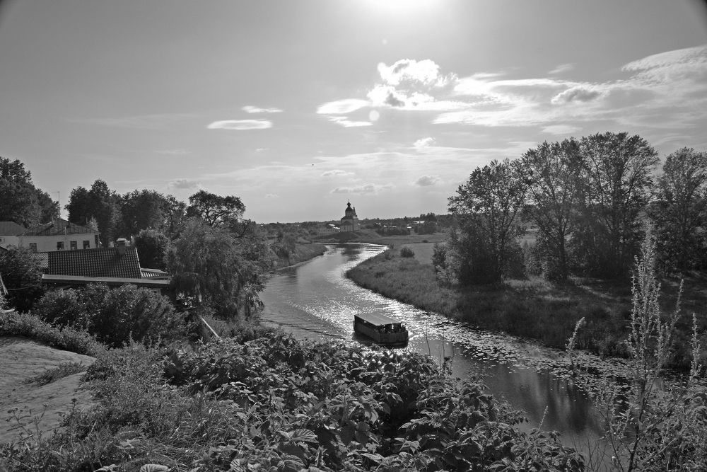 Суздаль, река Каменка.