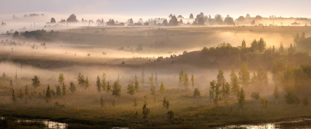 Утренний пейзаж.