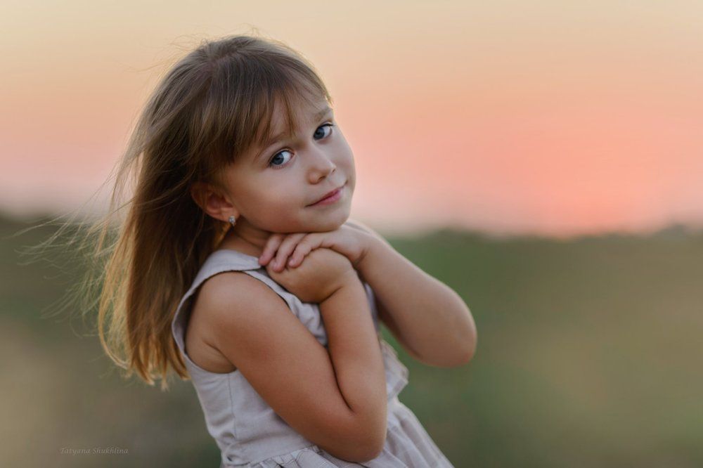 Улыбка счастья в глазах