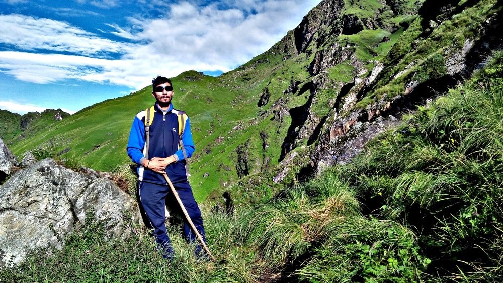 Trekking of 18700 ft kaali ghati