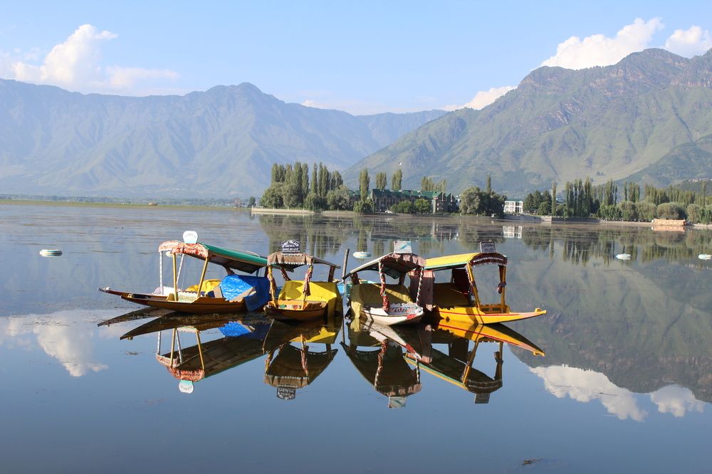 Shikara in dal lake