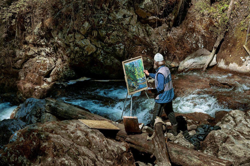 Алтайский художник Евгений Бучнев