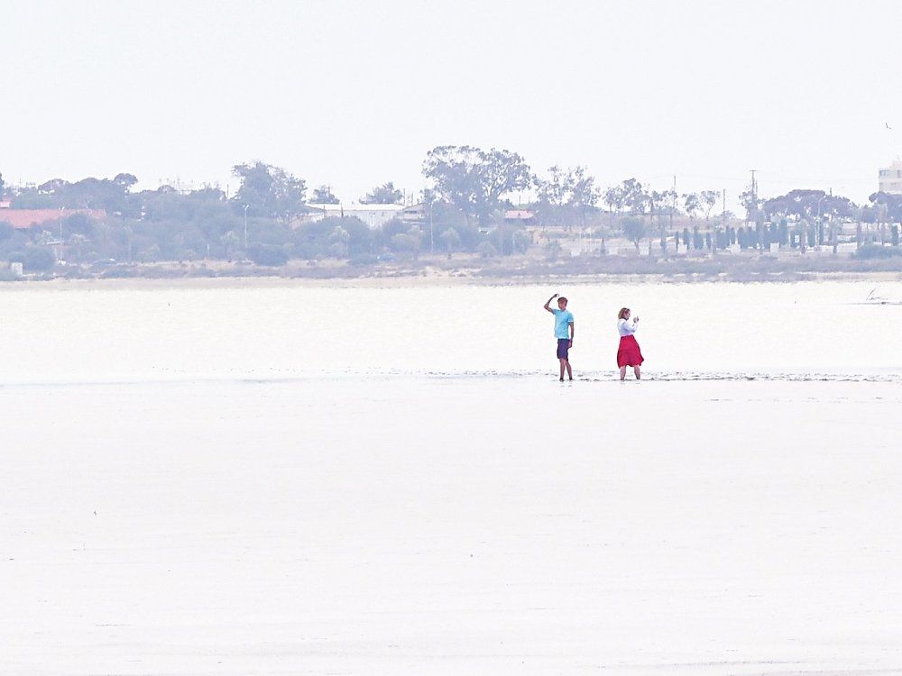 Солёное озеро.