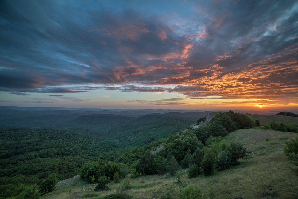 краски заката