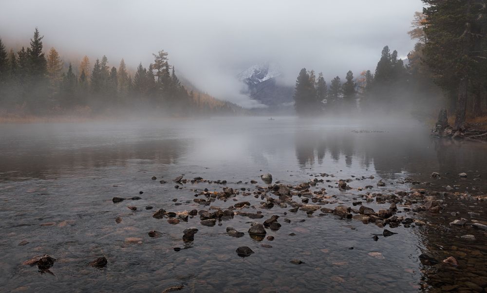 На рыбалке ..