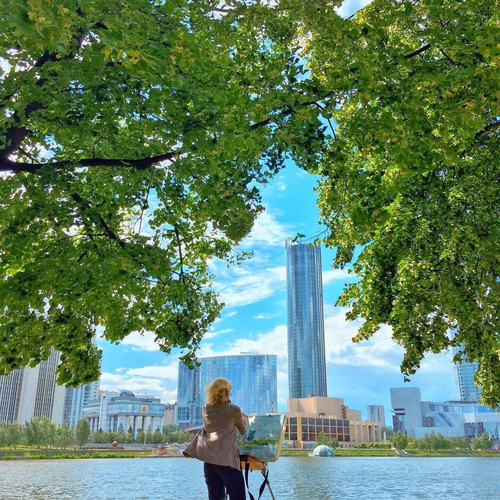 Пейзаж чужой рукой