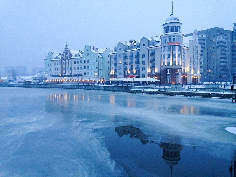 Зима в Калининграде