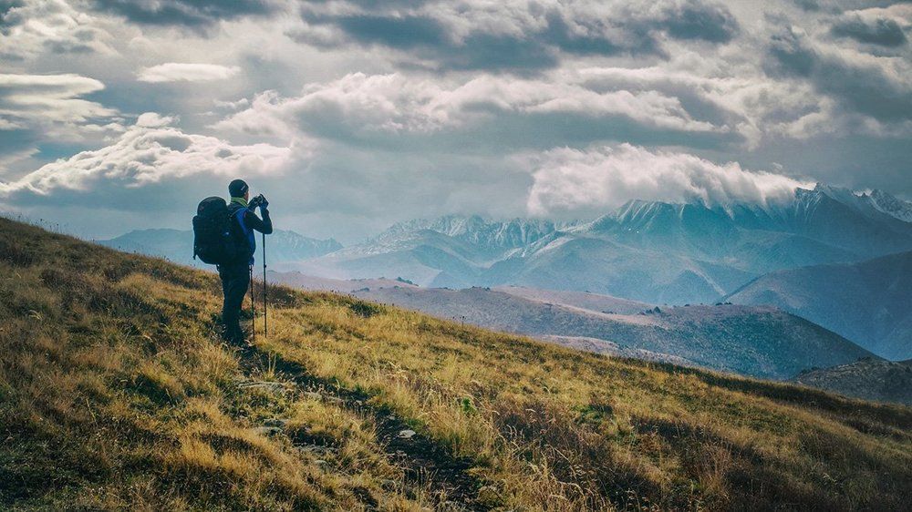 В горах Алтая
