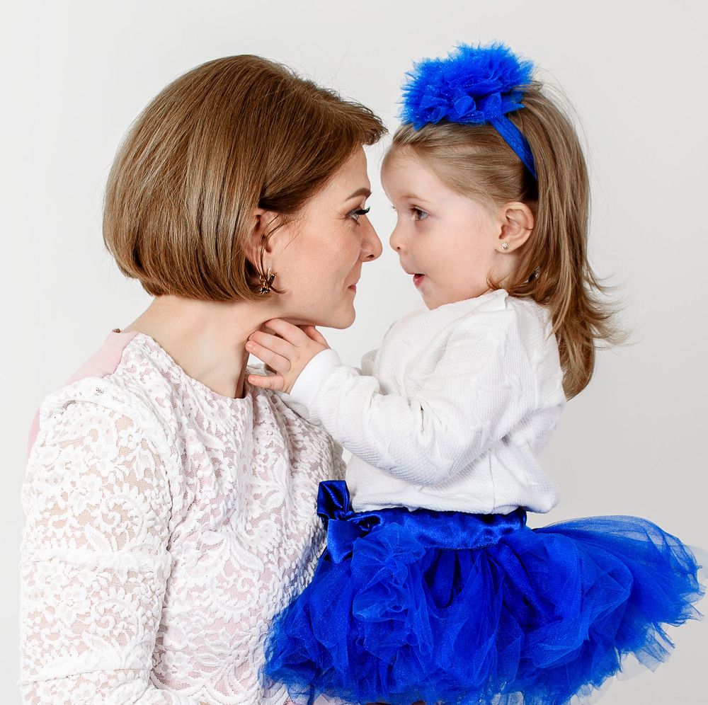 Какие у мамы красивые глазки