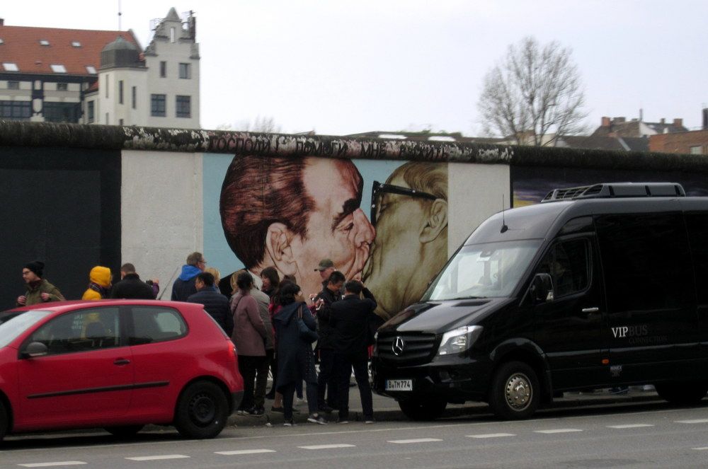 Остатки берлинской стены.