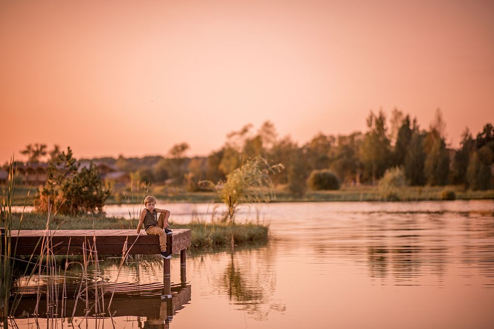 закат уходящего лета