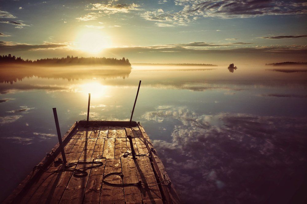 Туман в полярный день