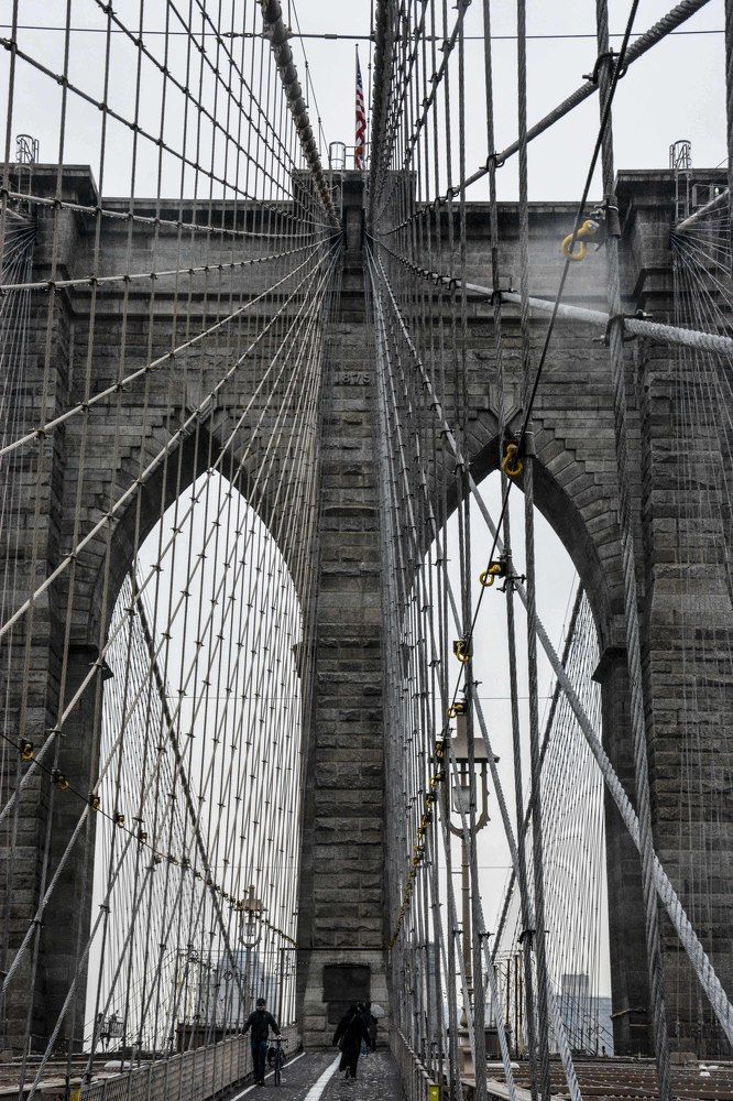 Бруклинский мост Нью-Йорк