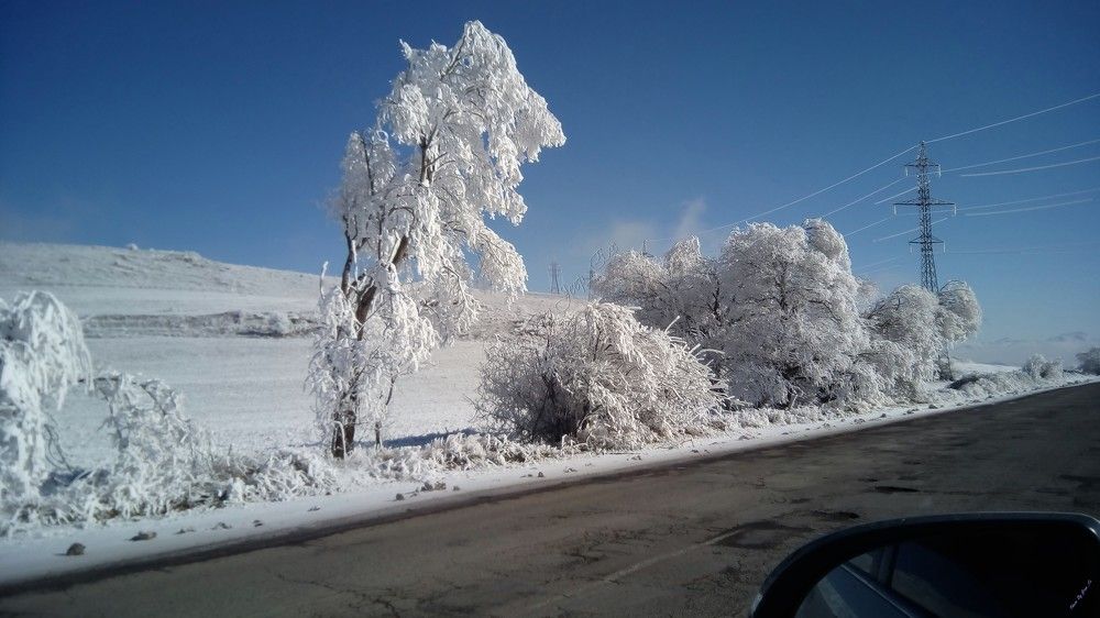 Зима в Горисе