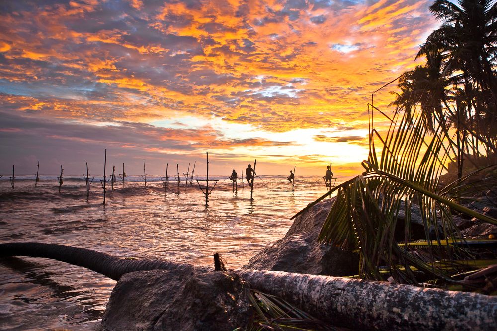 Рыбалка на острове Шри-Ланка
