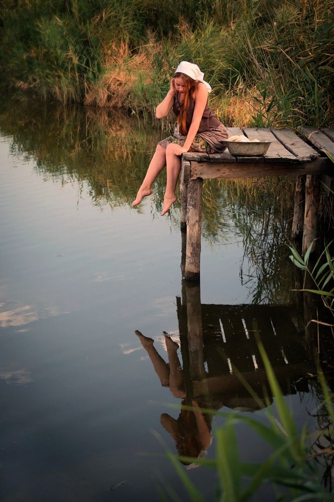 - Вроде ничё так… красивая…