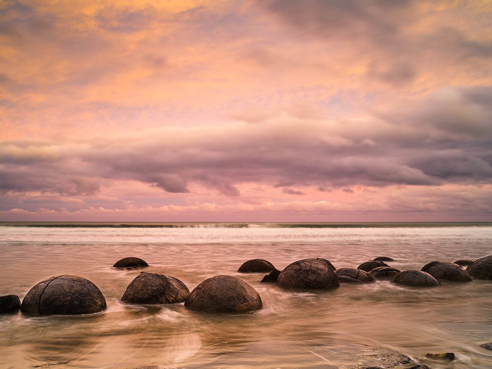 Пляж - моераки