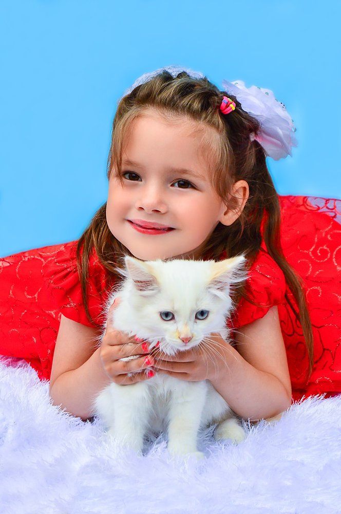 С пушистым другом