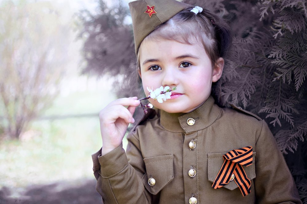 В её глазах отражается счастье