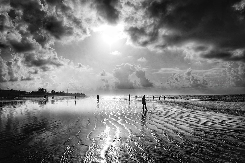 Under the beautiful world.