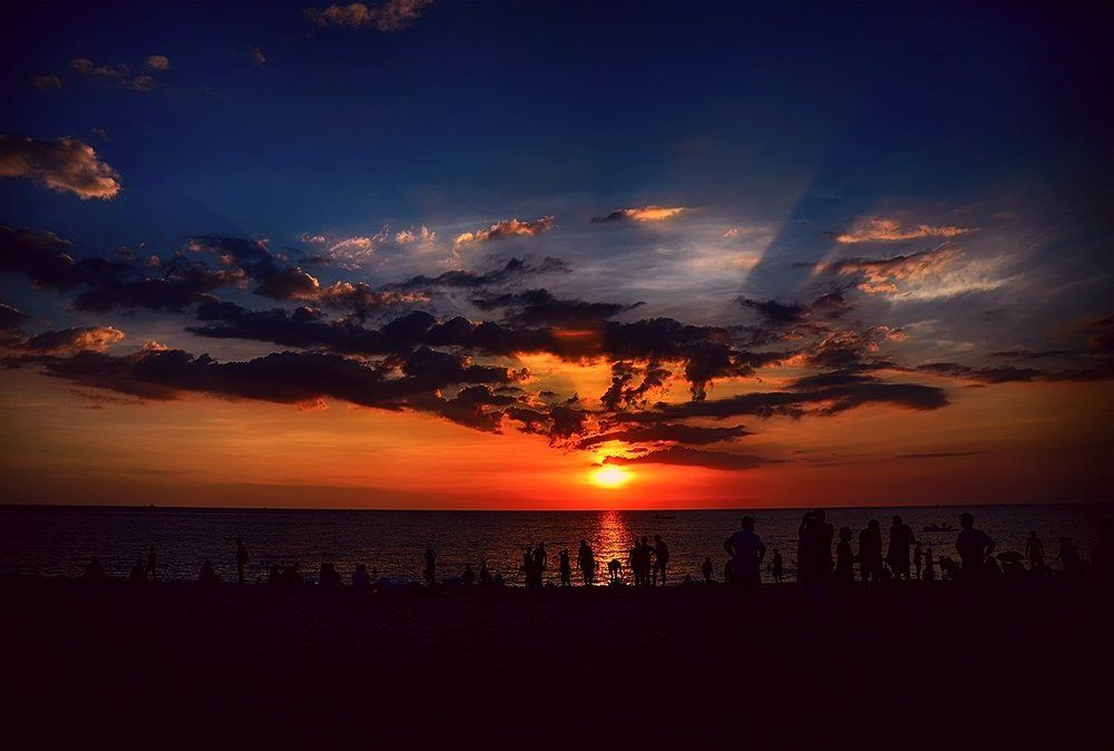 Встречая закат