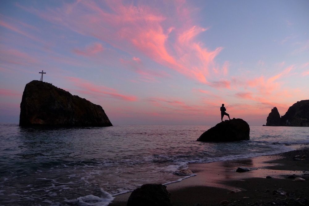 Летний вечер рыбака