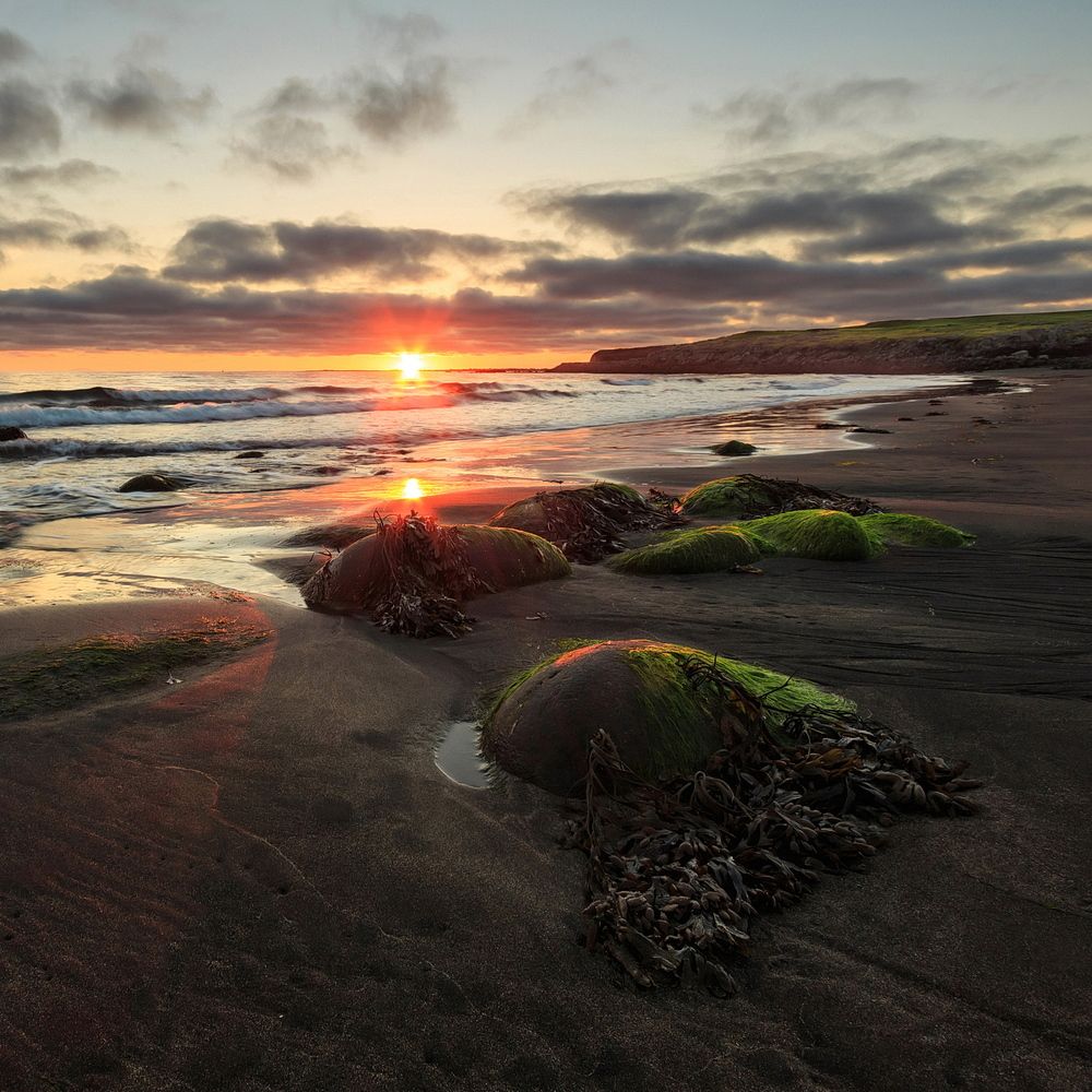 Вечер у кромки моря